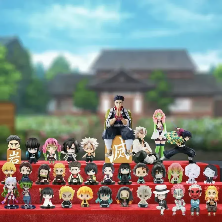 💖 Gorąca promocja 49% 🌹 3D Kalendarz Adwentowy Demon Slayer z 24 gadżetami Demon Slayer